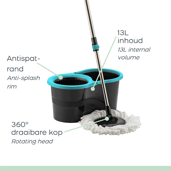 Orange Donkey - Spin Mop - Moppesystem