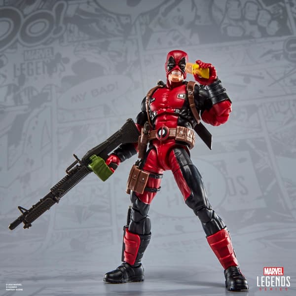 Deadpool-figuuri, 15 cm, Marvel Legends Maximum -sarja