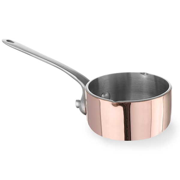 Miniatyrkruka med pip, koppar, diameter 50x(H)30mm Hendi 607015