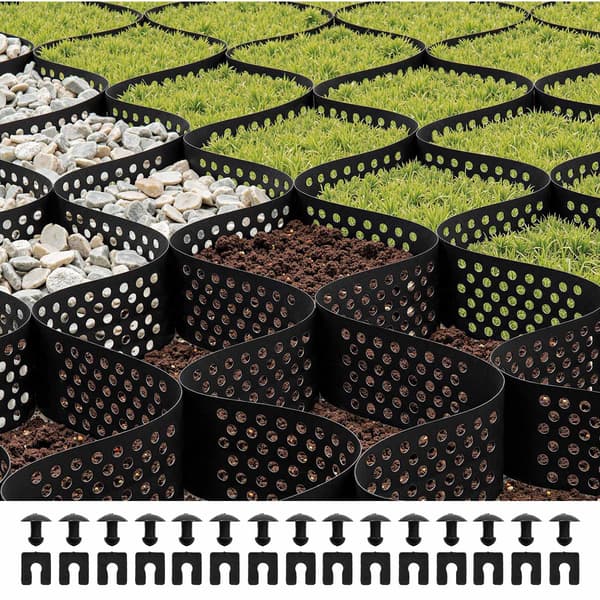 Grusgaller 10 cm, 4,7 x 2,4 m, HDPE