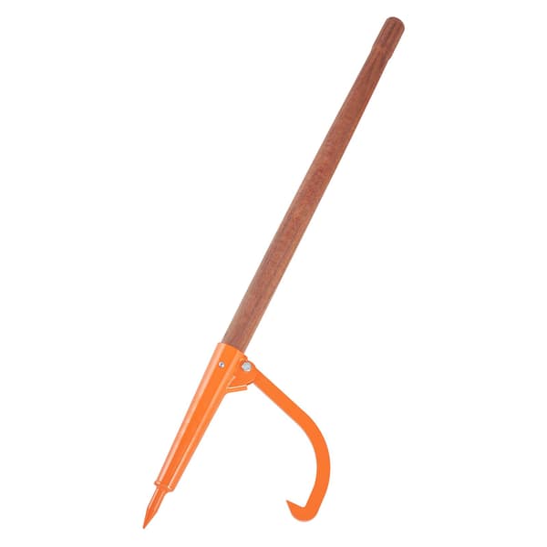 Tømmervender med 118 cm træskaft, til stammer op til 46 cm diameter