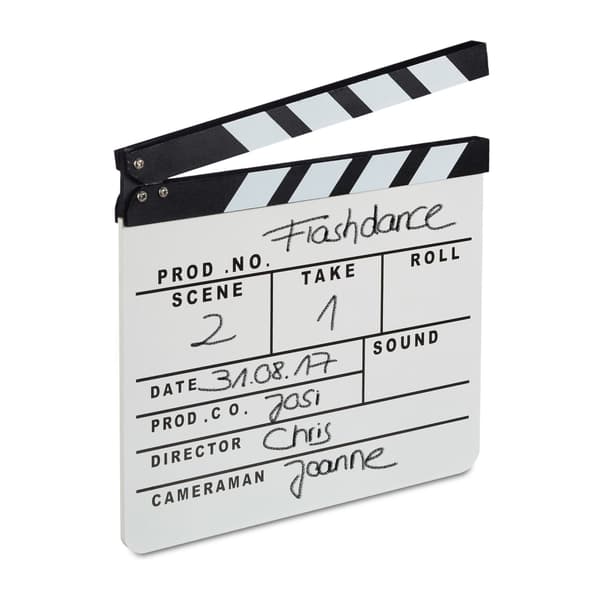 Filmfane hvid
