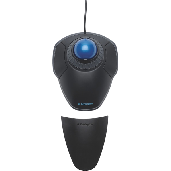 Kensington Orbit Trackball m/ scroll ring - kuglemus, sort