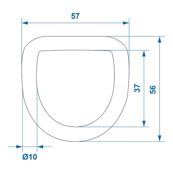 D-ring 10 mm