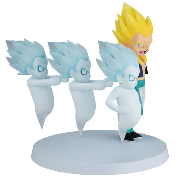 Gotenks & Ghost Dragon Ball figur, 13 cm samleobjekt