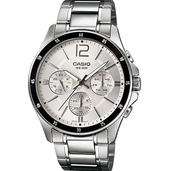 CASIO COLLECTION Mod. MULTIFUNCTION CALENDAR - SILVER