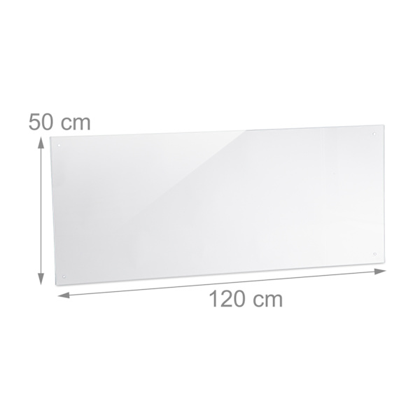 Stänkskydd för kök 120 cm