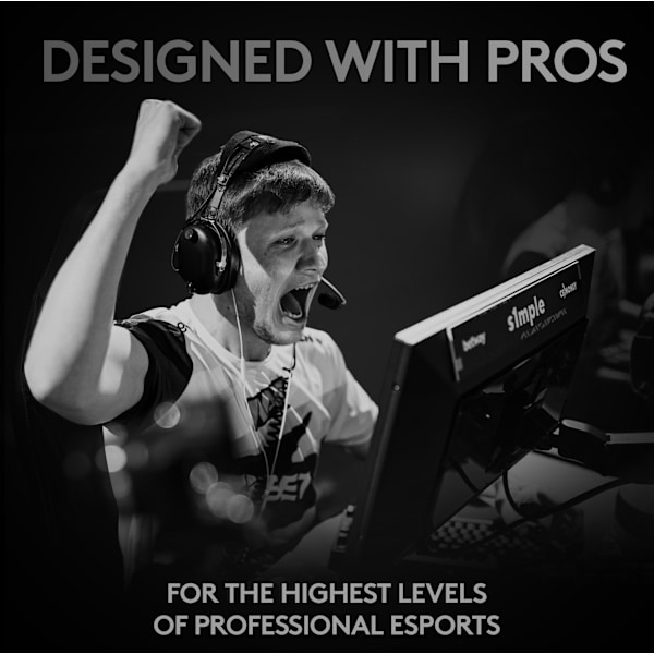 Logitech Pro X Superlight - gaming mus, sort