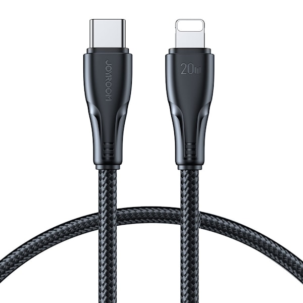 iPhone Surpass Series USB-C - Lightning-kabel 20W 1,2m svart