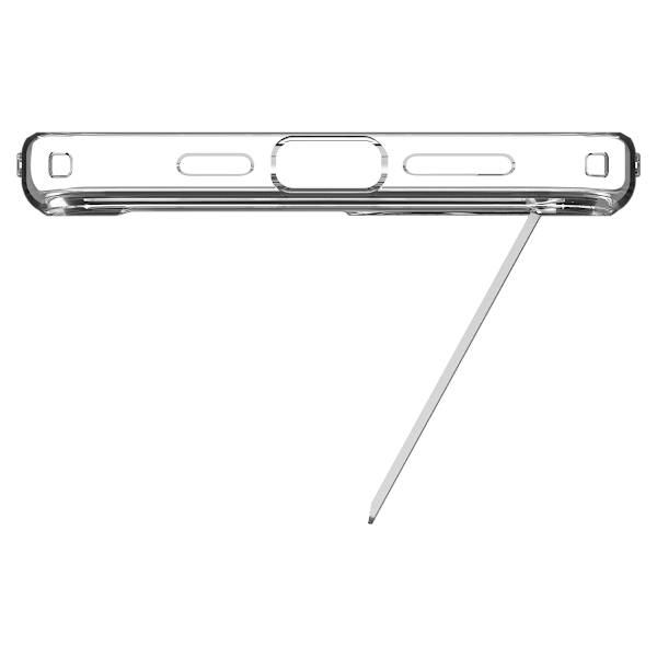 Ultra Hybrid S MagSafe fodral med stativ för iPhone 15 Plus, transparent