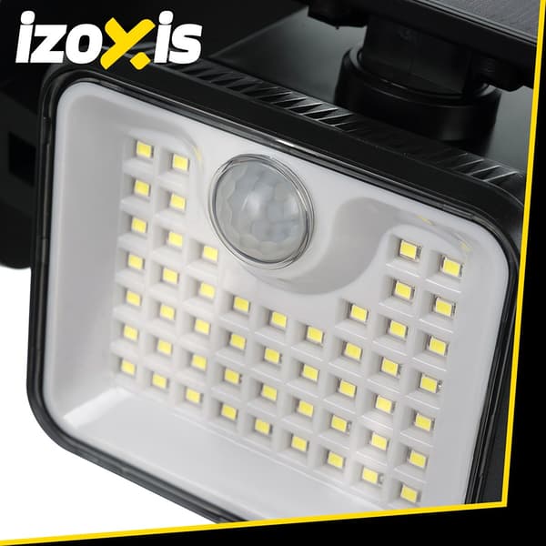 Solcellehavelampe 180 LED med bevægelsessensor, IP65