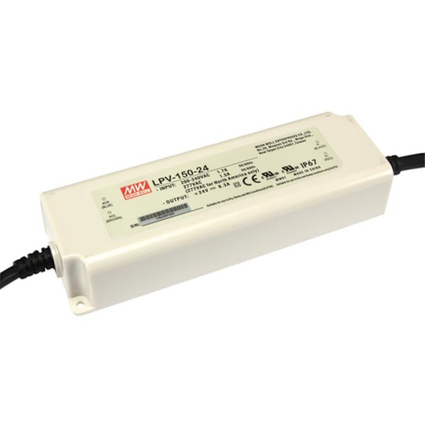 Hakkurivirtalähde - yksi lähtö - 150 W - 24 V