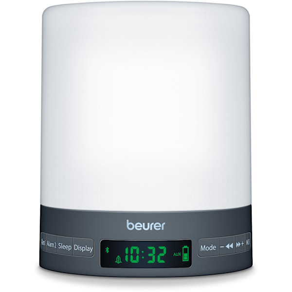 Beurer WL50 Wake up Light - herätysvalo, BT-kaiuttimella, kellolla ja radiolla