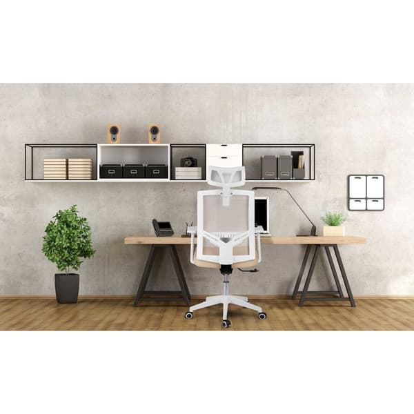 Sofotel Rotar kontorsstol i beige mikromesh