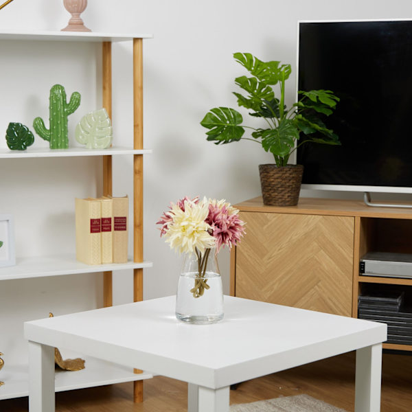 Blomstervase i glas