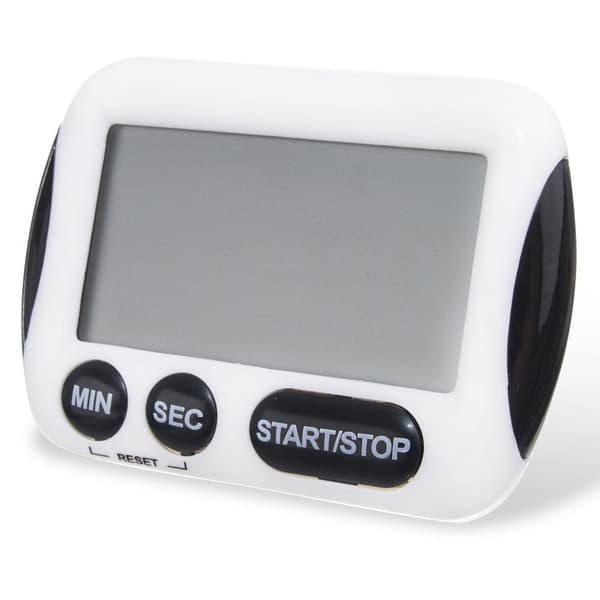 Digital timer med stativ, krog og magnet til madlavning