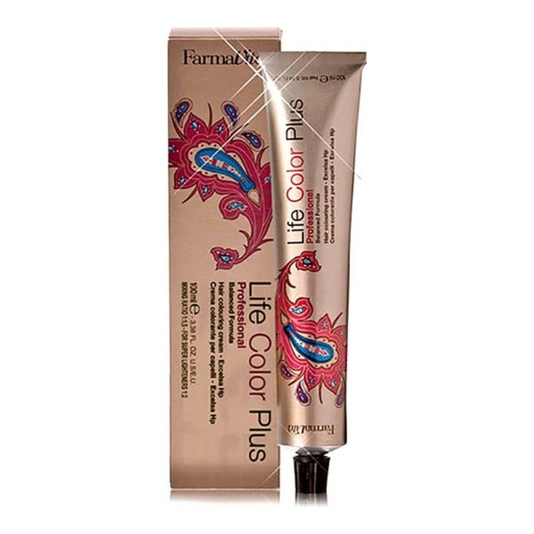 Permanent färg Life Color Plus Farmavita Nº 6 20 Dark Irisee Red