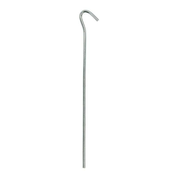Tentpeg 22cm metalli avoimella silmällä 10 kpl polybagissa