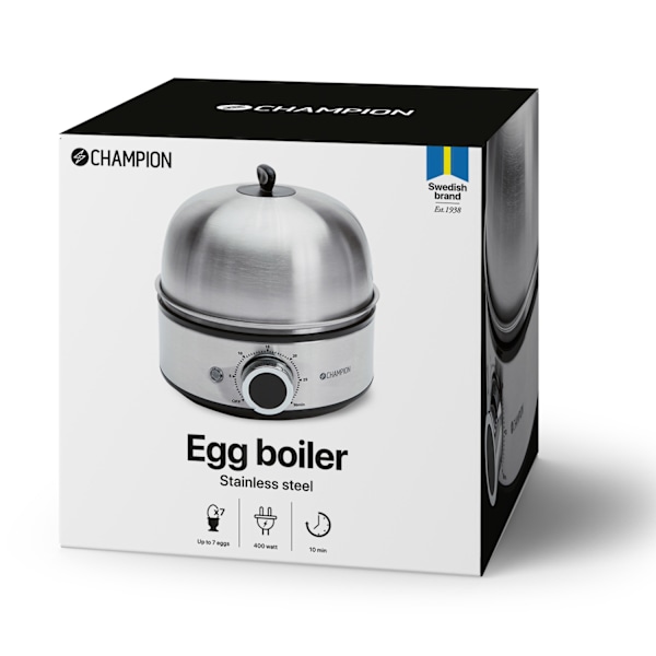 Äggkokare Timer 7 Ägg EB600 Rostfri