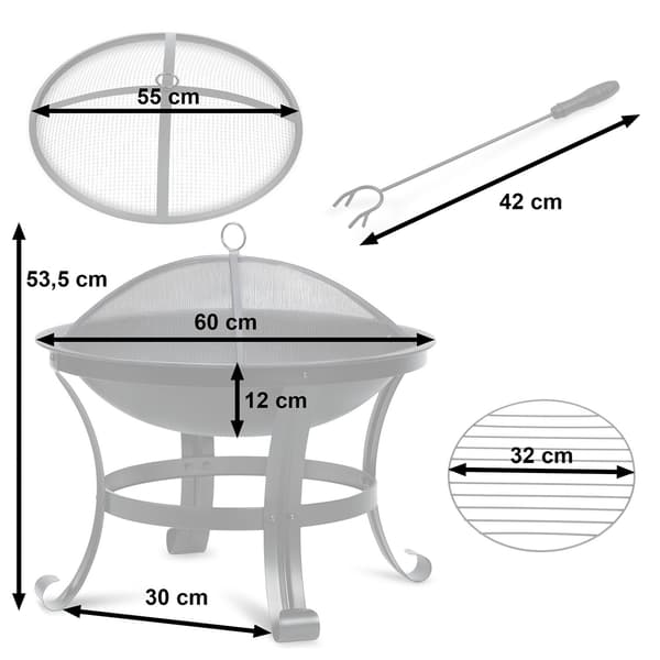 Puutarhan tulipesä 60 cm Berdsen BD-880