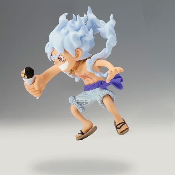 One Piece Monkey D. Luffy vs Borsalino Mega World samlarfigur 13 cm