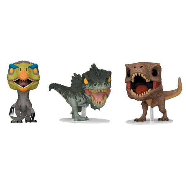 Jurassic World POP Pack: 3 figuuria keräilijöille