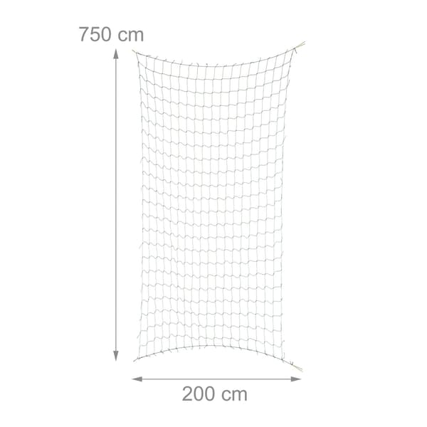 Spaljénät 200 x 750 cm