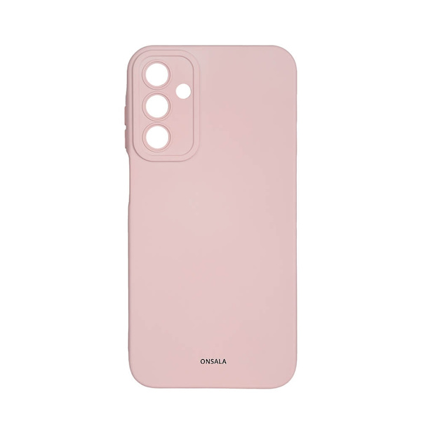 ONSALA-taustakuori Sil Touch Samsung A15 5G/A15 4G liitu vaaleanpunainen