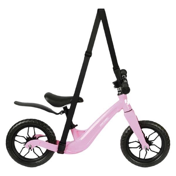 Pink balancecykel til børn, let og holdbar