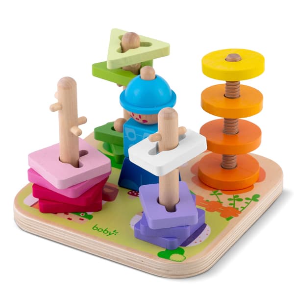 Puinen lajittelulelu - palapeli RK-866 Ricokids