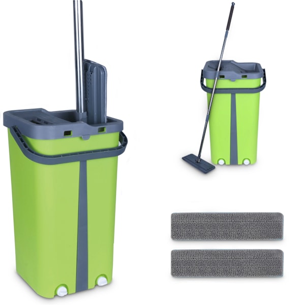 Cenocco CC-9077: Fladmoppe med Bucket Green