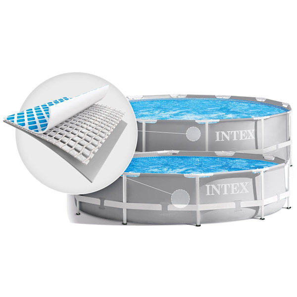 Ramme havepool 366 x 76 cm 16in1 INTEX 26712 + boblemaskine GRATIS