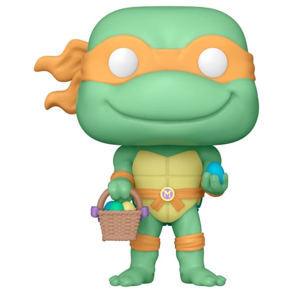 Ninja Turtles Michelangelo påskäggleksak, rolig samlarobjekt