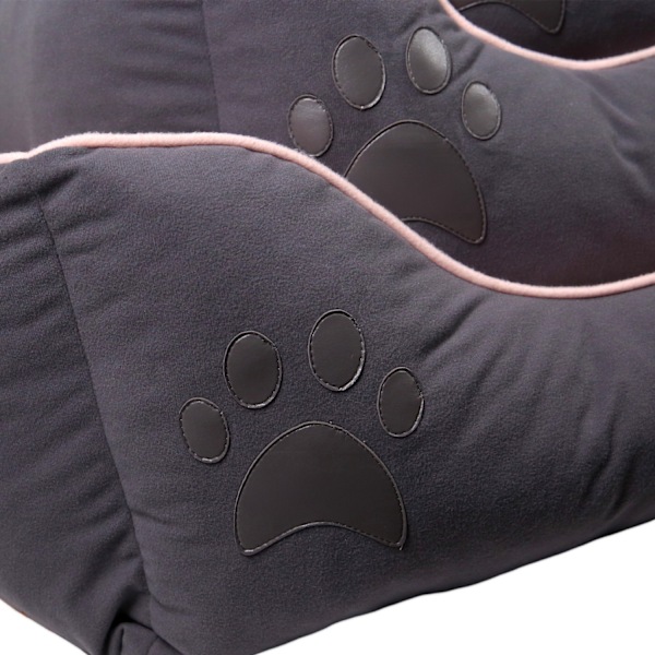 Pet Bed Lucy Dog & Cat S - Grå, Pink