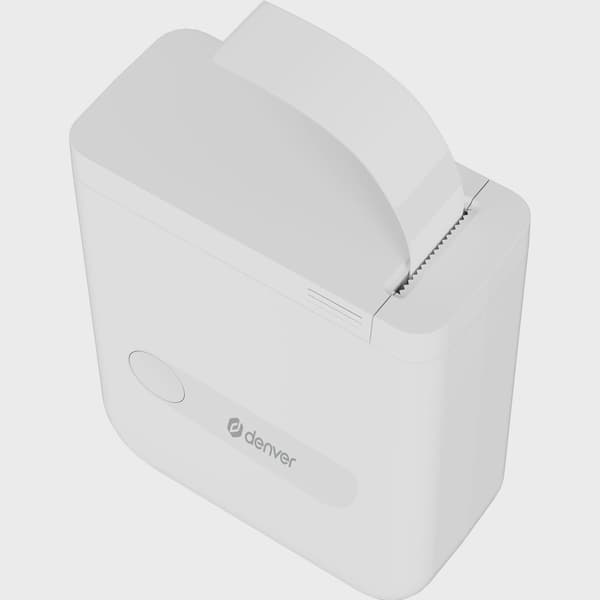 Bærbar Bluetooth-printer, app-styret, indbygget batteri