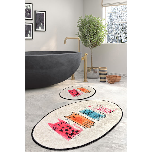 Bathmat Set (2 kpl) Baby Cats