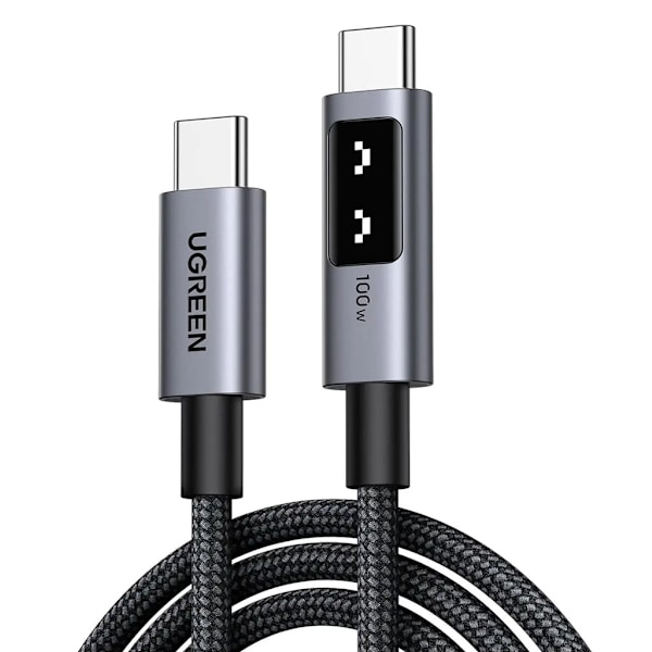 UGREEN Uno USB-C til USB-C hurtigopladerkabel 100W PD, 3m