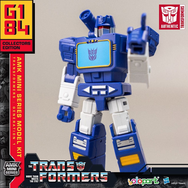 Transformers: Generation One AMK Mini Series Plast Model Kit Soundwave 11 cm