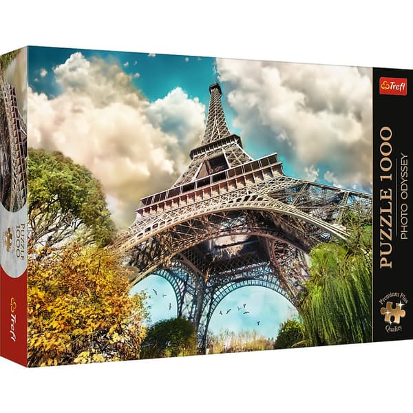 Trefl Premium Plus Puslespil Eiffeltårnet I Paris, Frankrig, 1000 stk