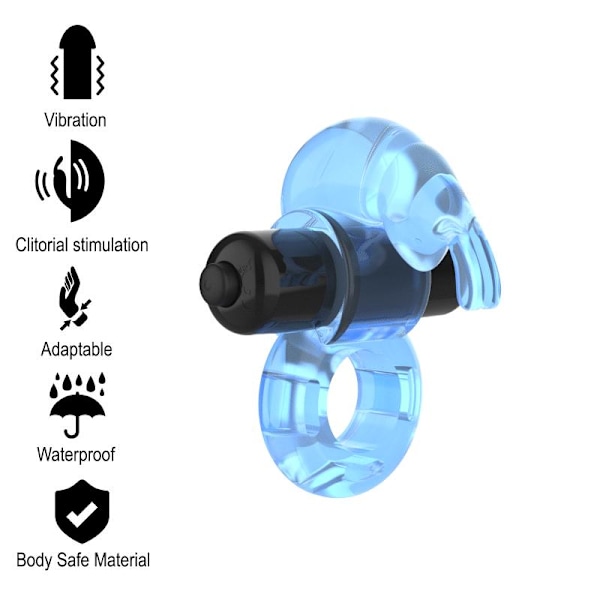 Intense - Fry Blue Vibrating Ring