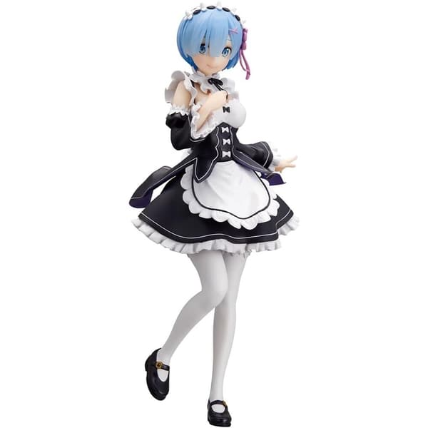 Re: Zero Rem Glitter & Glamorous Figur, 24 cm samleobjekt