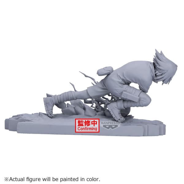 Sasuke Uchiha 8 cm actionfigur - Naruto Shippuden Battle Set