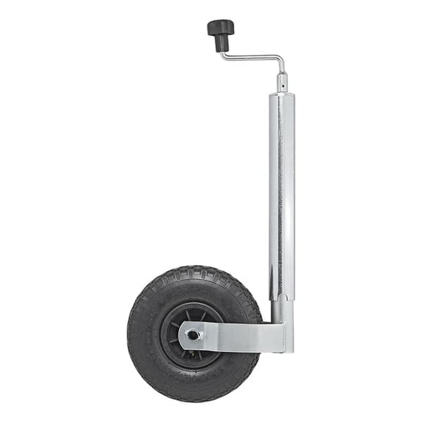 Jockeyhjul 48mm plastfälg med luftdäck 260x85mm