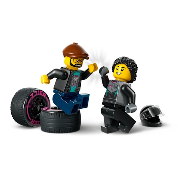 LEGO City Race Car och Car Carrier Truck