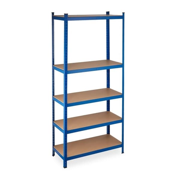 Heavy Duty Hylla 220 cm Blå