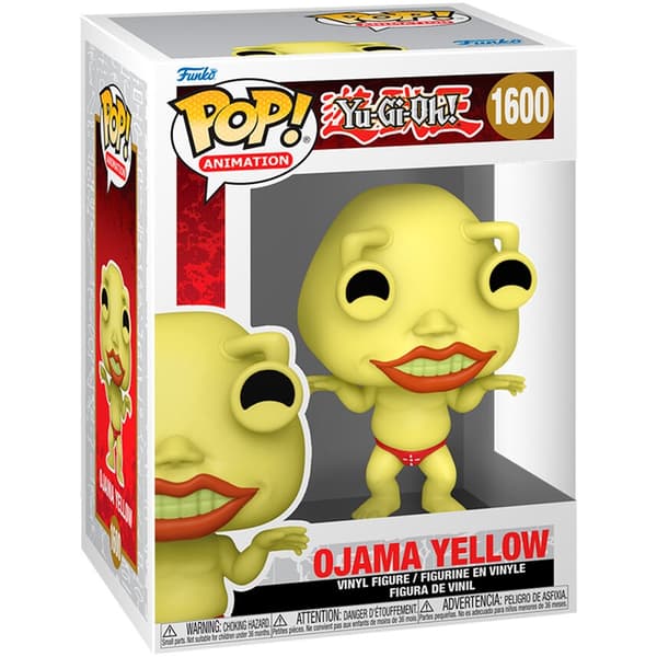 Yu-Gi-Oh! Ojama gul samlarfigur, 3-tums storlek