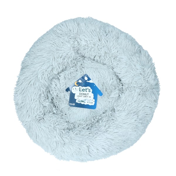 Let&#039;s Sleep Donut 50 cm Vaaleanharmaa