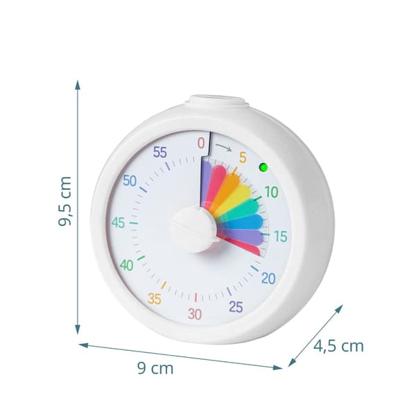 Visuel regnbuetimer til børn og voksne, 60 minutter
