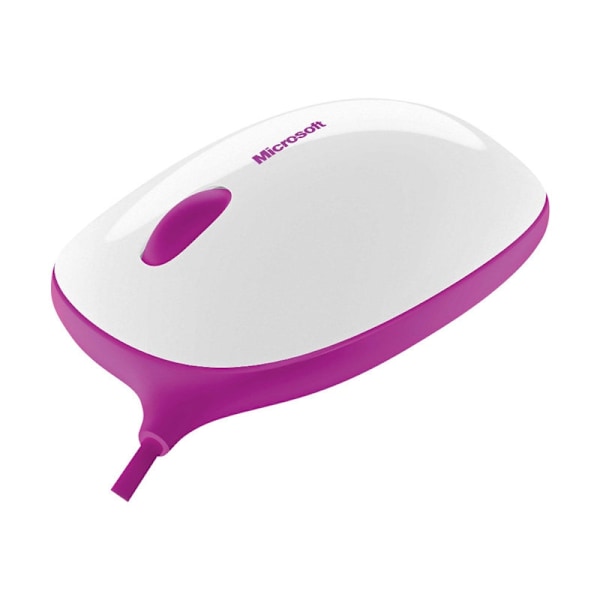 Barnmus - Microsoft Express Mouse - höger- och vänsterhänt - optisk - 3 knappar - kablage - USB