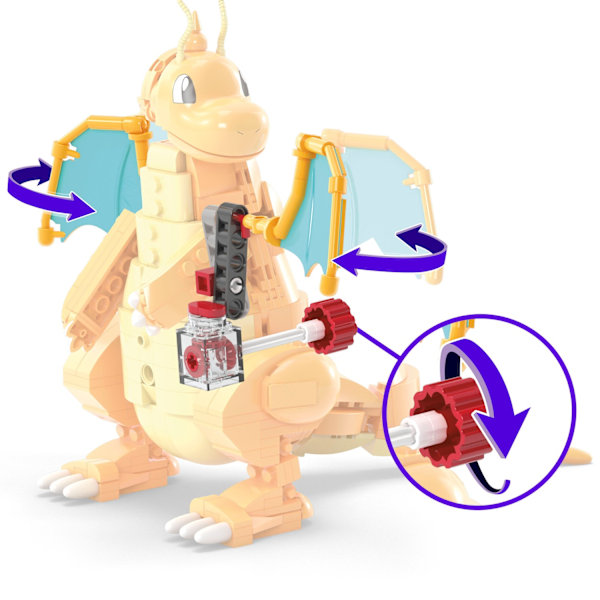 Mega Pokemon Atom Block Dragonite